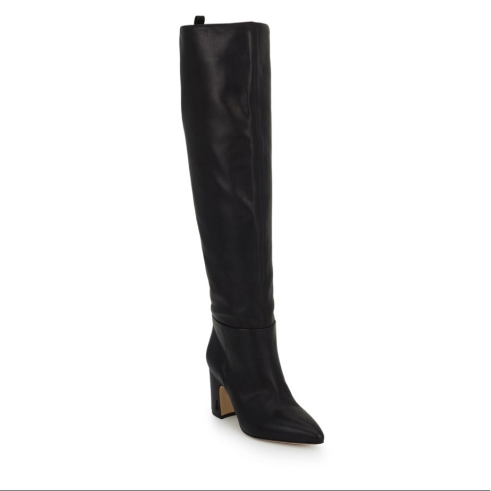 Black Sam Edelman Hutton Knee High Boots